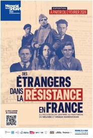 Visite guidée de l'exposition "Des Étrangers dans la Résistance en France."