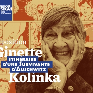 Visite guidée de l'exposition "Ginette Kolinka, itinéraire d'une survivante"