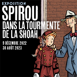 Visite guidée de l'exposition "Spirou dans la tourmente de la Shoah"